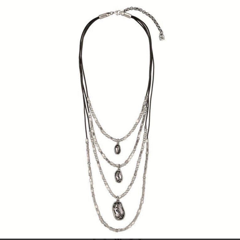 UNO de 50 statement tier necklace